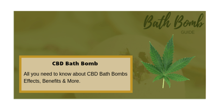 CBD Bath Bomb – What Are The Benefits?