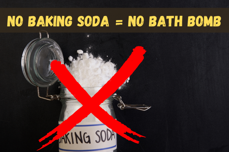 Why You Cannot Make a Bath Bomb at Home Without Baking Soda