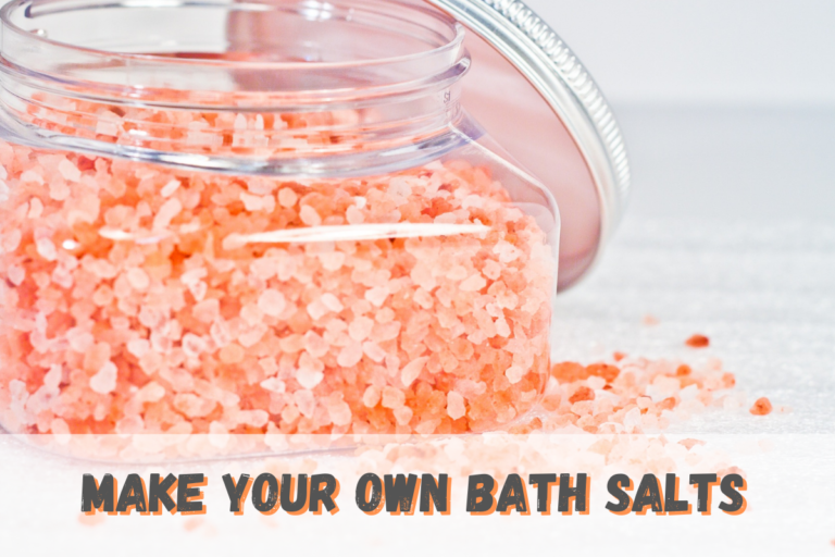 How to make soothing bath salts